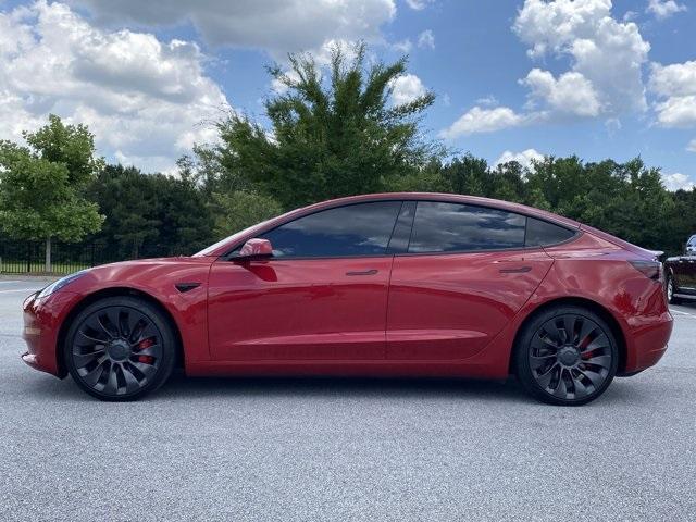 used 2023 Tesla Model 3 car, priced at $31,984
