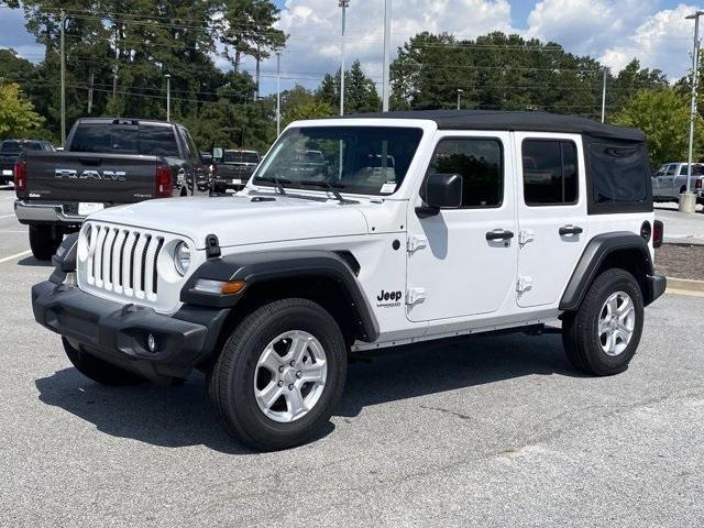 used 2022 Jeep Wrangler Unlimited car, priced at $31,857