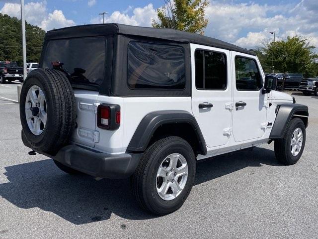 used 2022 Jeep Wrangler Unlimited car, priced at $31,857