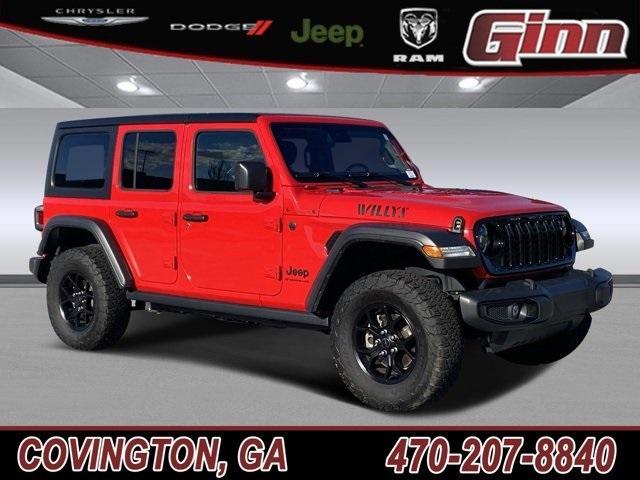 used 2024 Jeep Wrangler car, priced at $37,599