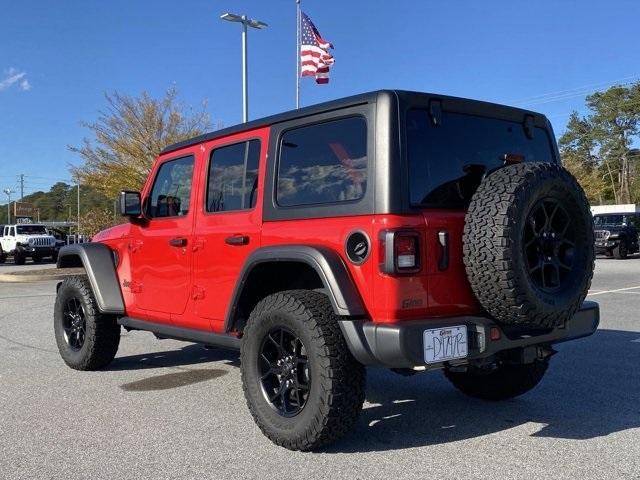 used 2024 Jeep Wrangler car, priced at $37,688