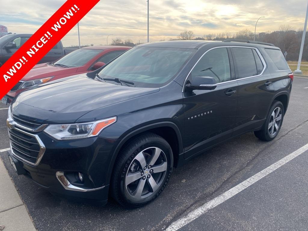 used 2020 Chevrolet Traverse car, priced at $19,544