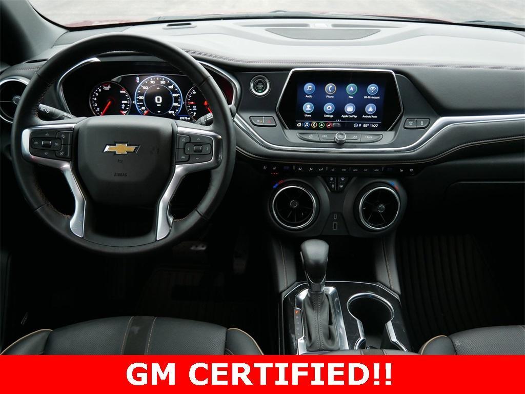 used 2022 Chevrolet Blazer car, priced at $33,077