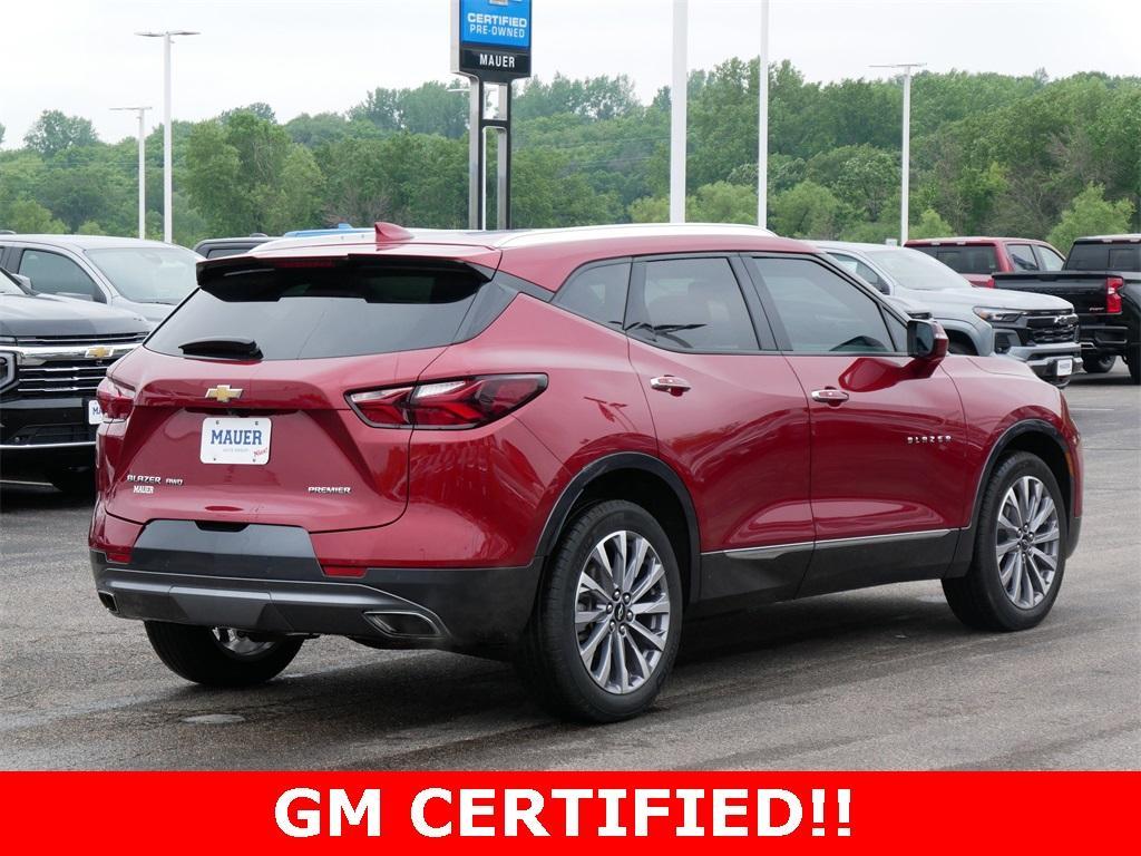 used 2022 Chevrolet Blazer car, priced at $33,077