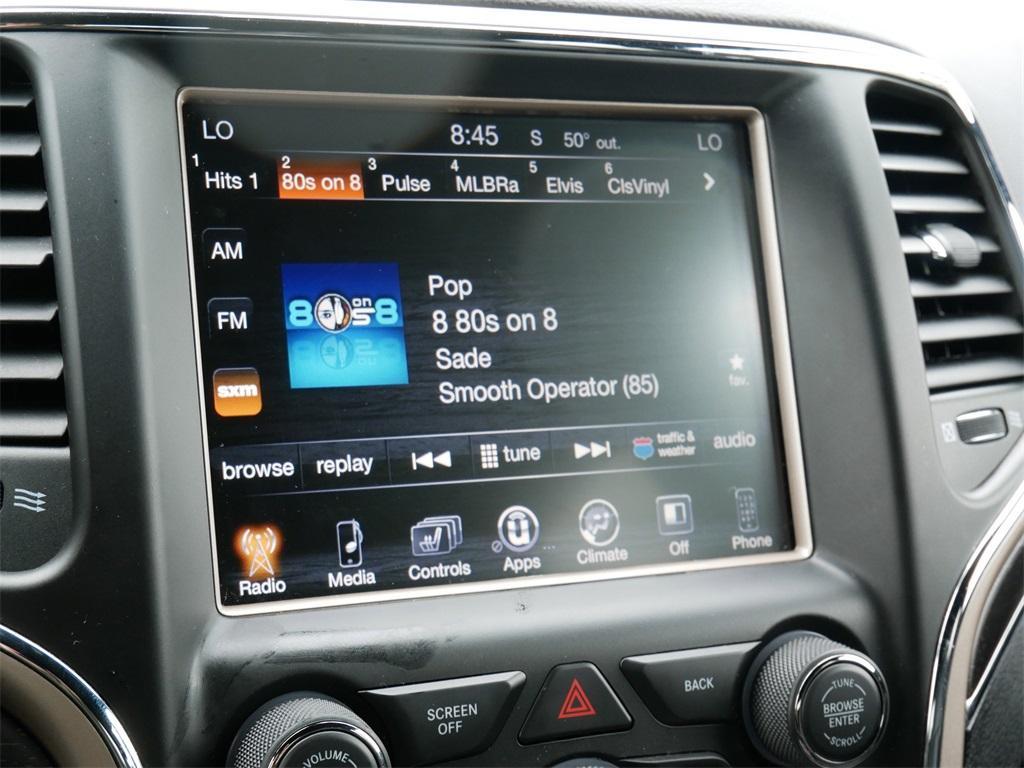 used 2017 Jeep Grand Cherokee car, priced at $17,236
