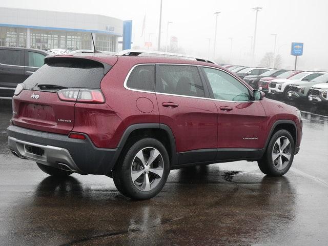 used 2019 Jeep Cherokee car, priced at $15,701