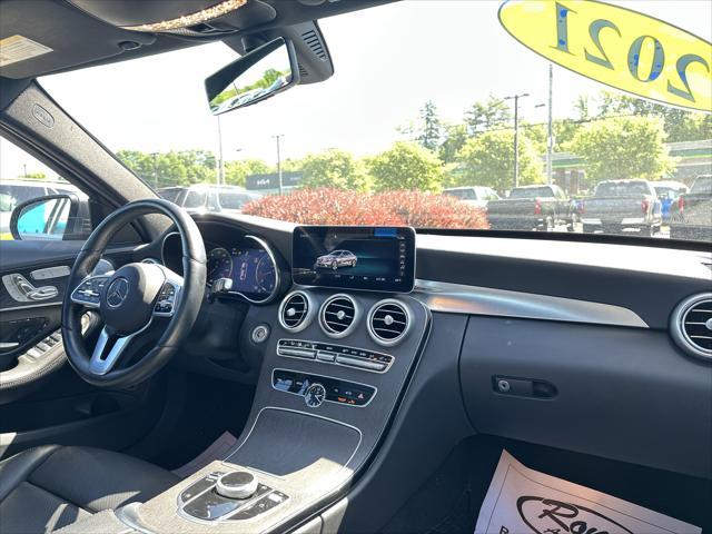 used 2021 Mercedes-Benz C-Class car, priced at $32,665