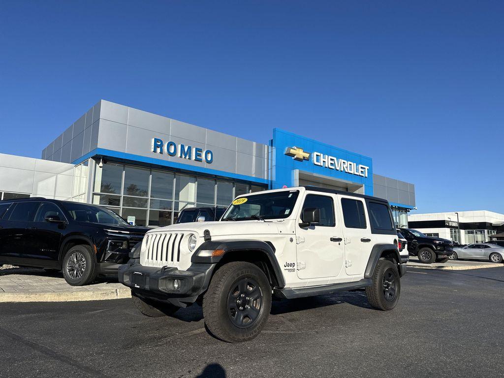used 2019 Jeep Wrangler Unlimited car, priced at $20,499
