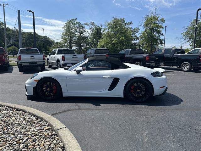 used 2021 Porsche 718 Spyder car, priced at $117,999