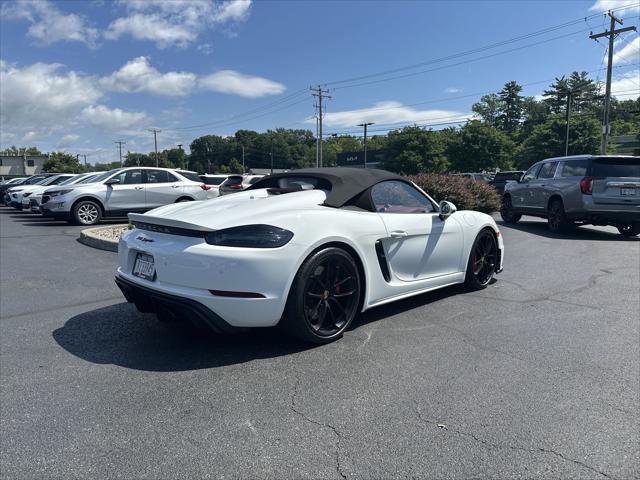 used 2021 Porsche 718 Spyder car, priced at $117,999