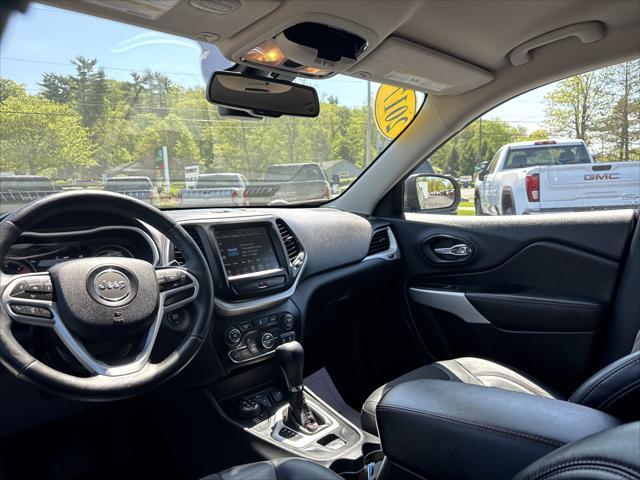 used 2017 Jeep Cherokee car, priced at $13,670