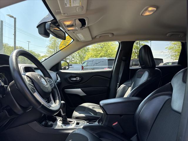 used 2017 Jeep Cherokee car, priced at $13,670