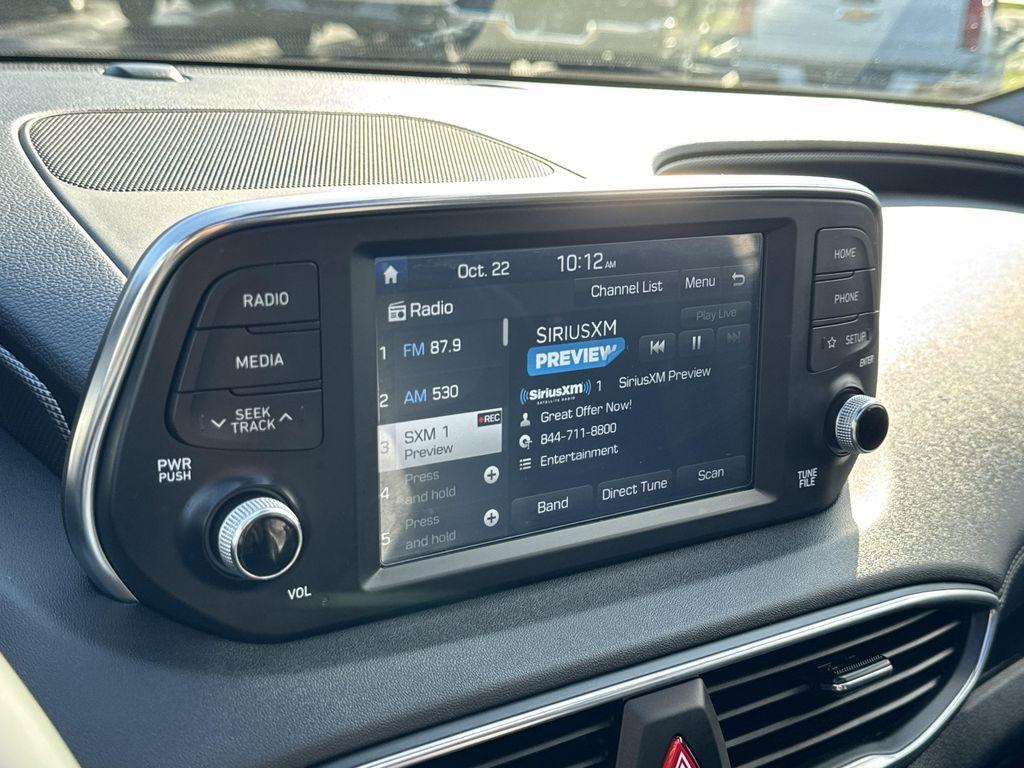 used 2019 Hyundai Santa Fe car, priced at $17,499