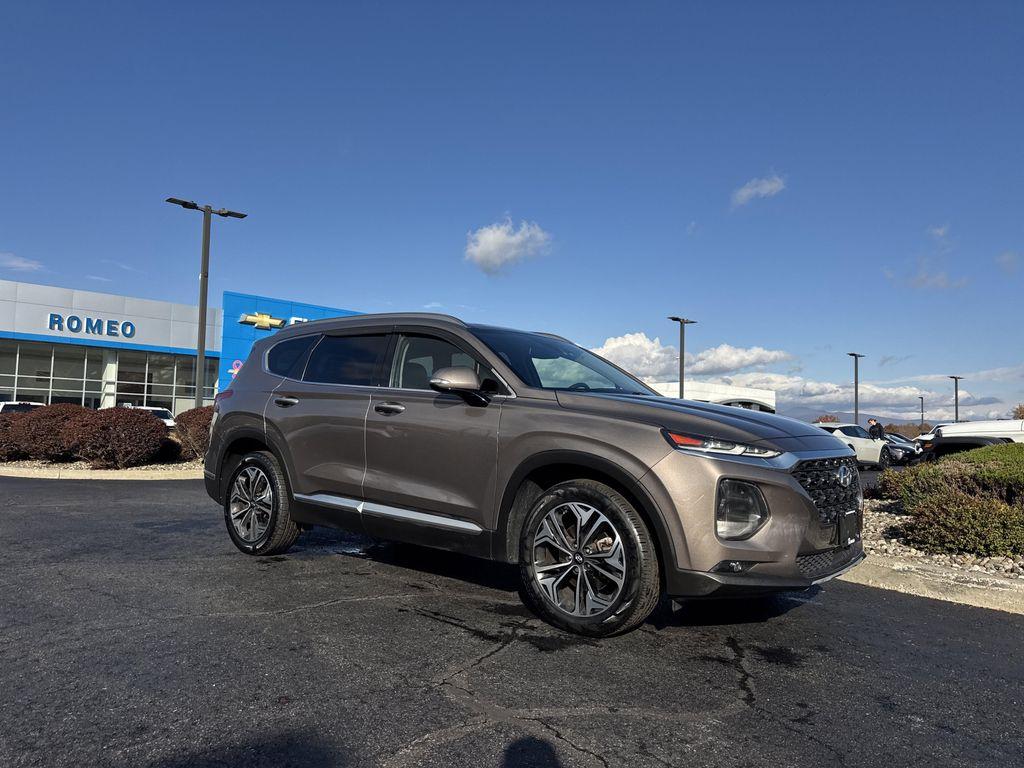 used 2019 Hyundai Santa Fe car, priced at $17,499