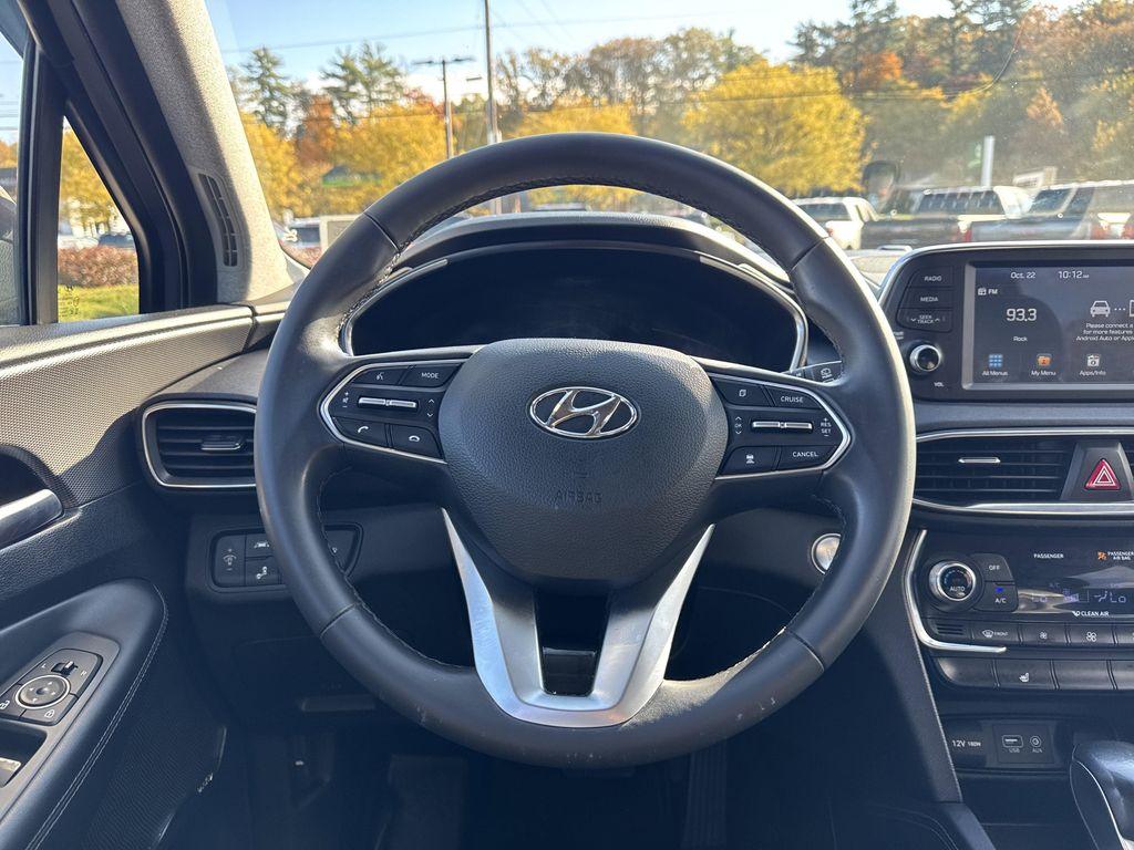 used 2019 Hyundai Santa Fe car, priced at $17,499