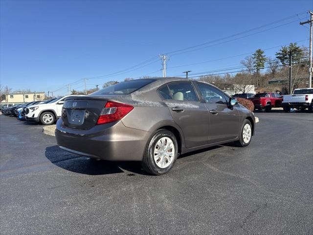 used 2012 Honda Civic car, priced at $12,500