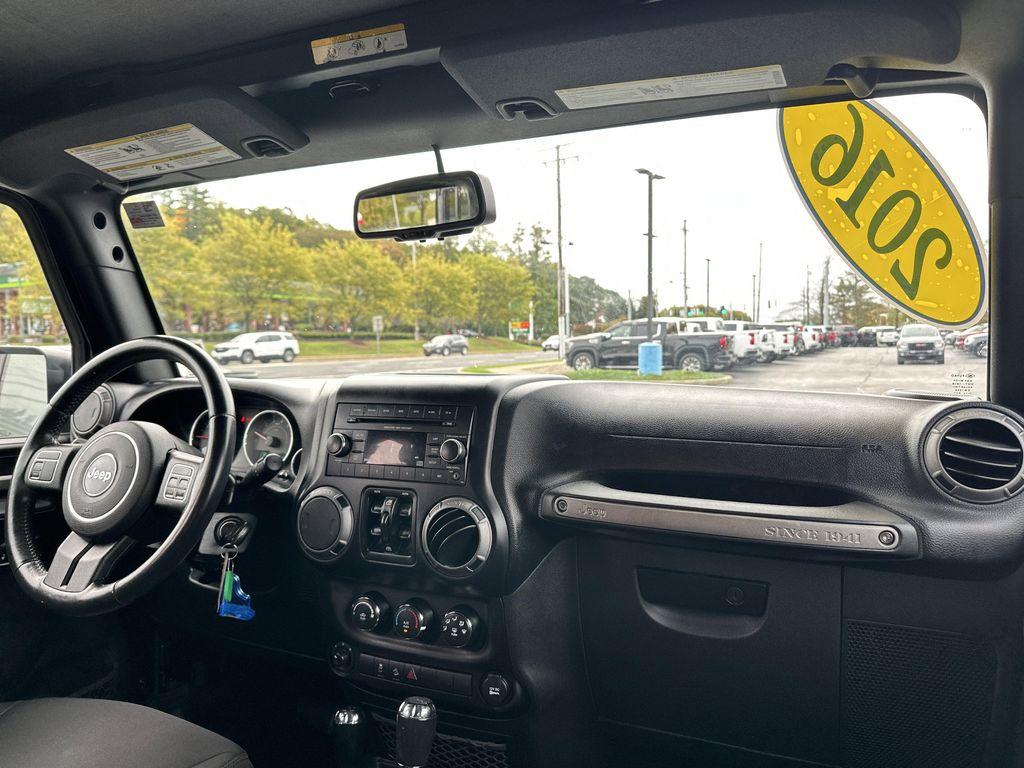 used 2016 Jeep Wrangler Unlimited car, priced at $15,999