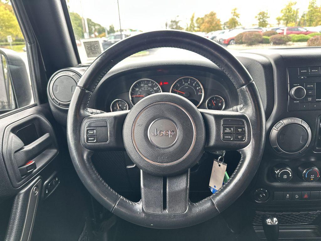 used 2016 Jeep Wrangler Unlimited car, priced at $15,999