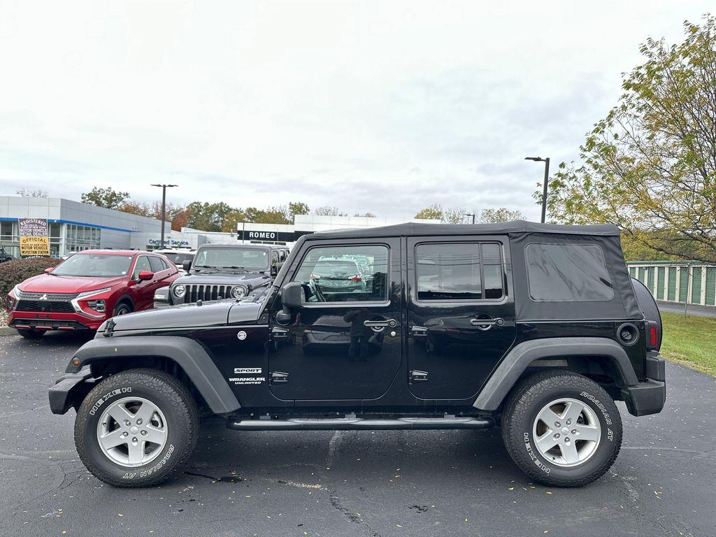 used 2016 Jeep Wrangler Unlimited car, priced at $15,999