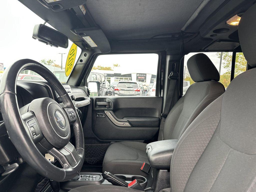 used 2016 Jeep Wrangler Unlimited car, priced at $15,999