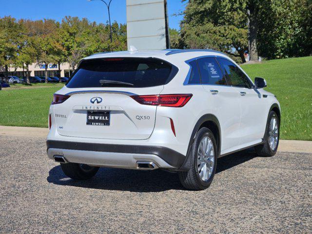 used 2023 INFINITI QX50 car, priced at $33,999