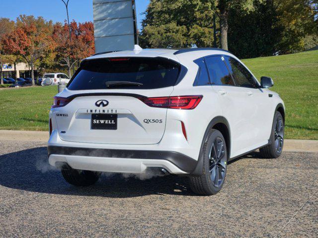 new 2025 INFINITI QX50 car, priced at $54,170