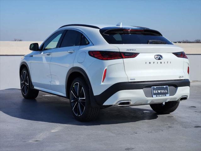new 2025 INFINITI QX55 car, priced at $52,985