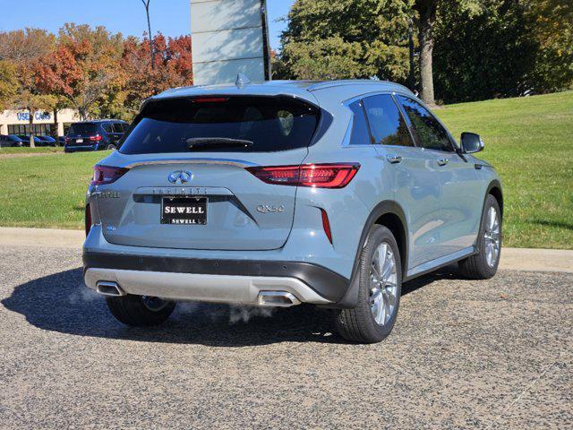 new 2025 INFINITI QX50 car, priced at $49,065