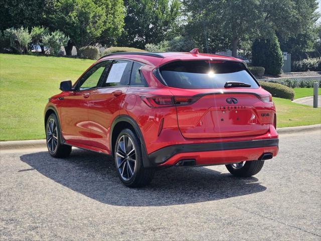 used 2024 INFINITI QX50 car, priced at $39,999