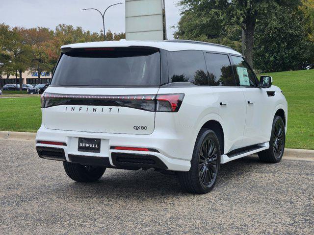 new 2025 INFINITI QX80 car, priced at $93,000