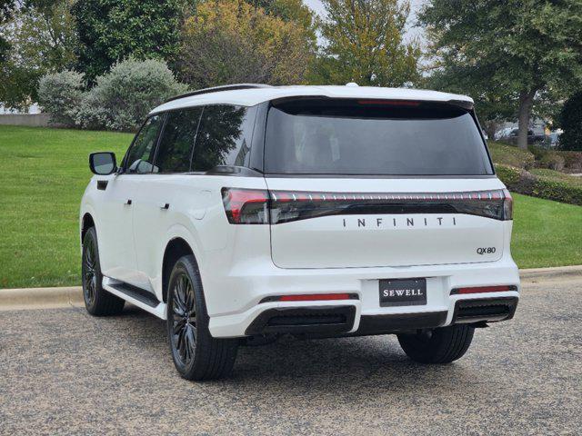 new 2025 INFINITI QX80 car, priced at $93,000