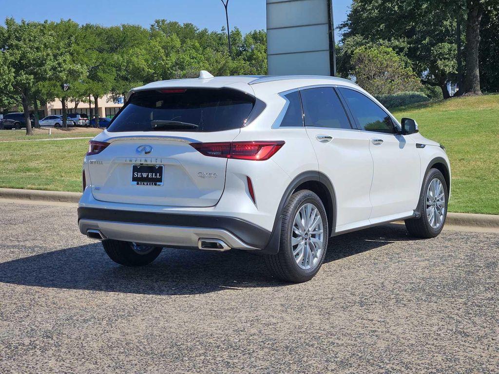 new 2025 INFINITI QX50 car, priced at $49,270