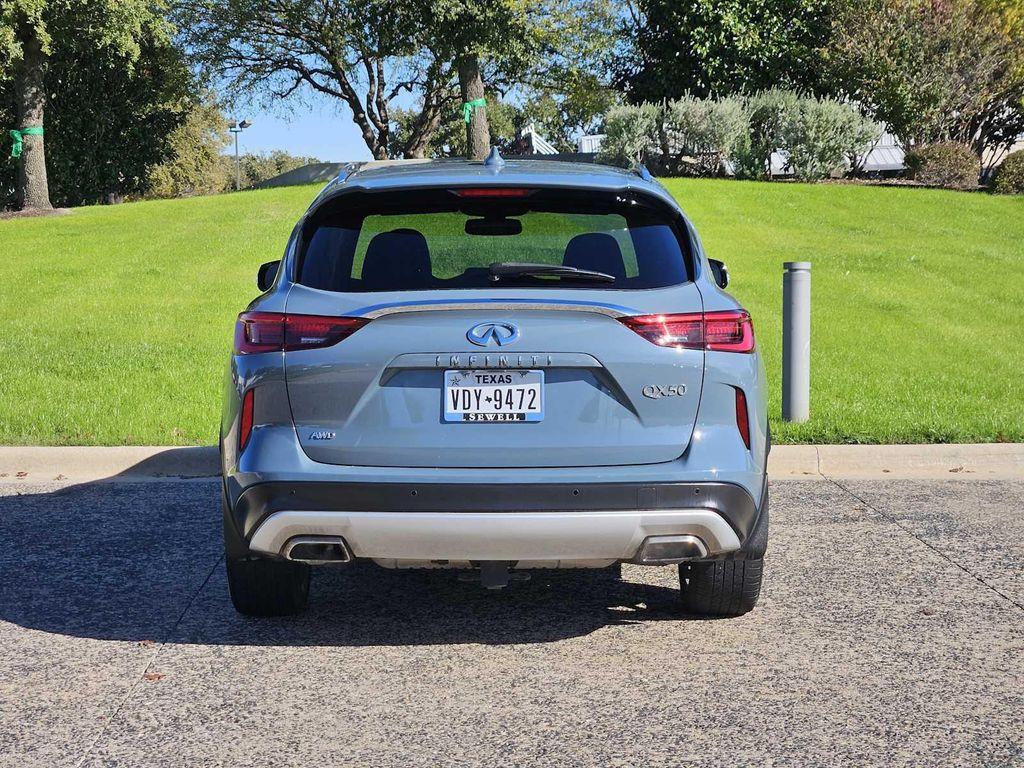 used 2022 INFINITI QX50 car, priced at $33,999