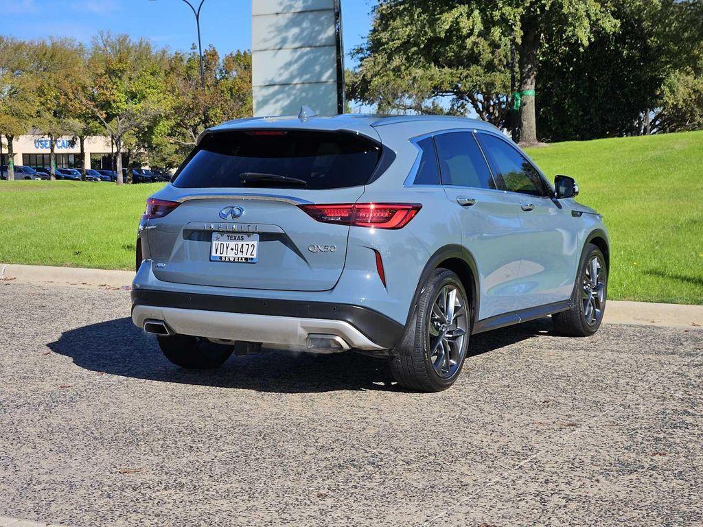 used 2022 INFINITI QX50 car, priced at $33,999