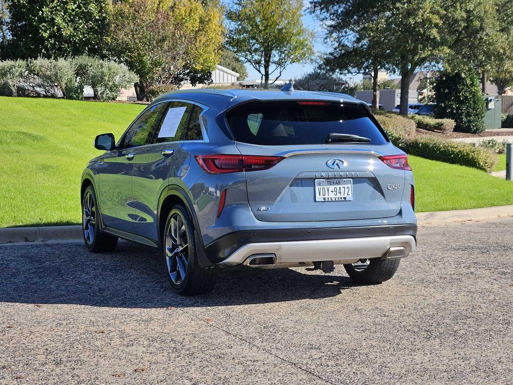 used 2022 INFINITI QX50 car, priced at $33,999