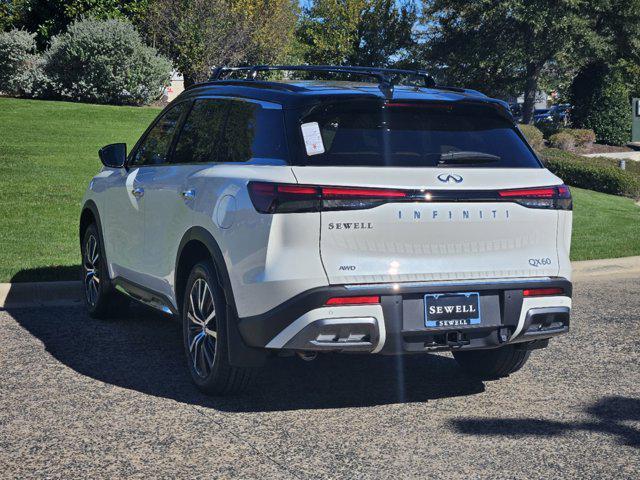 new 2025 INFINITI QX60 car, priced at $69,550