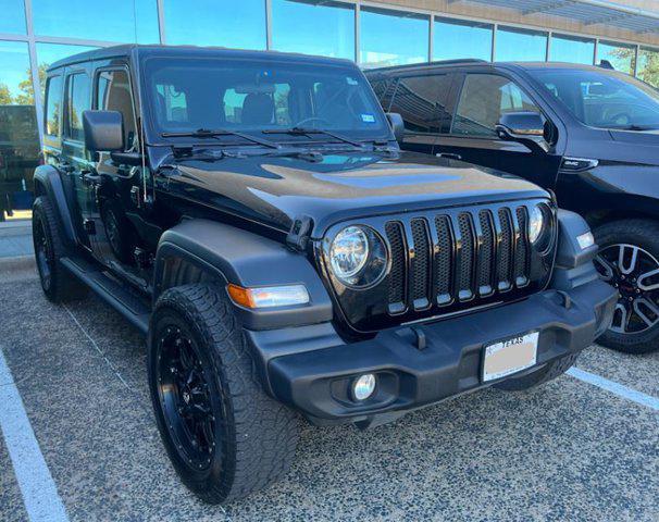 used 2021 Jeep Wrangler Unlimited car, priced at $31,398