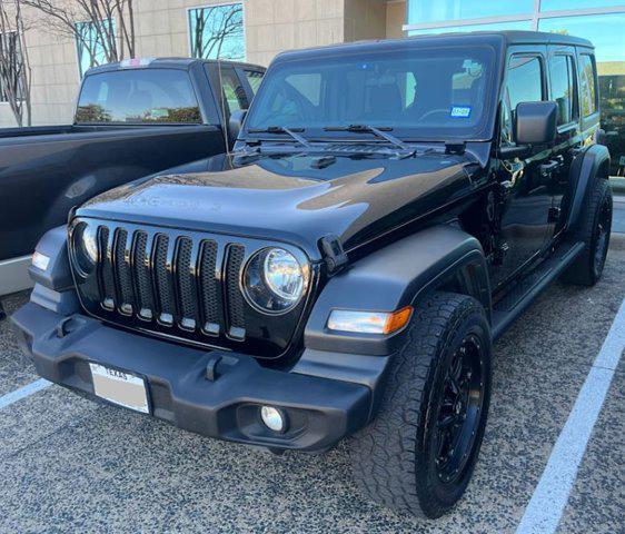 used 2021 Jeep Wrangler Unlimited car, priced at $31,398