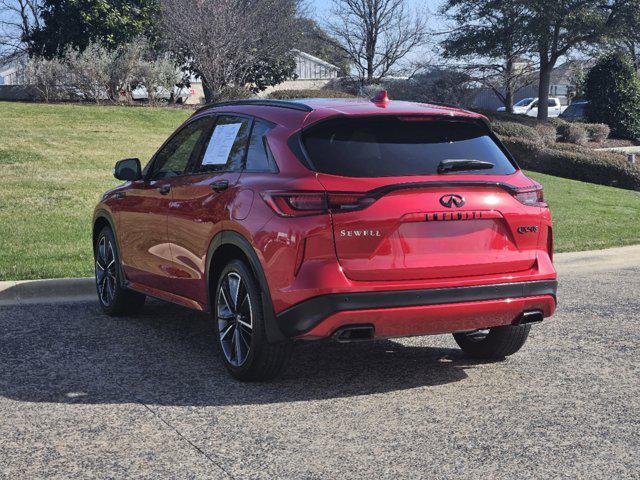 used 2024 INFINITI QX50 car, priced at $38,799