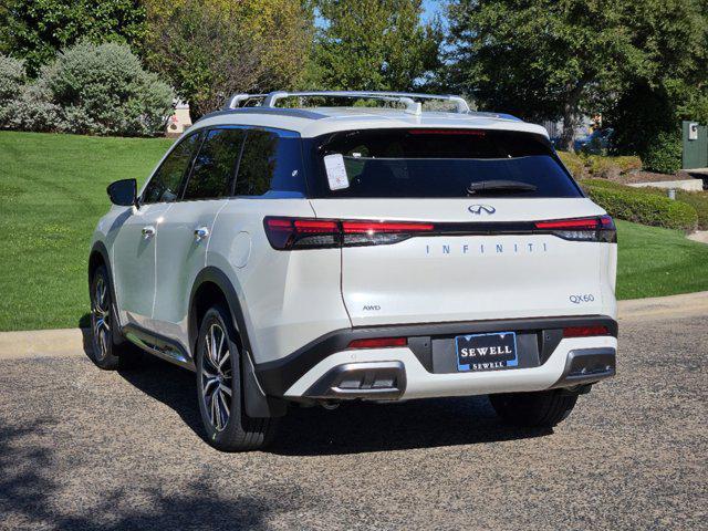 new 2025 INFINITI QX60 car, priced at $63,910