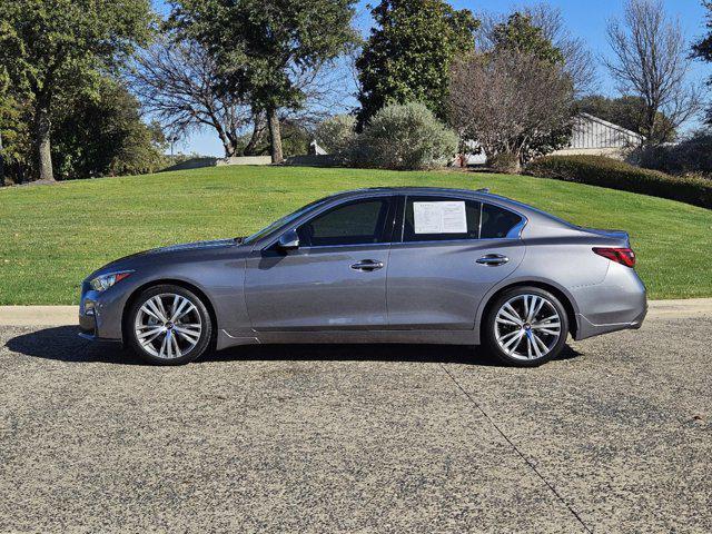 used 2022 INFINITI Q50 car, priced at $26,798