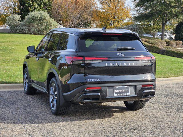 new 2025 INFINITI QX60 car, priced at $59,080