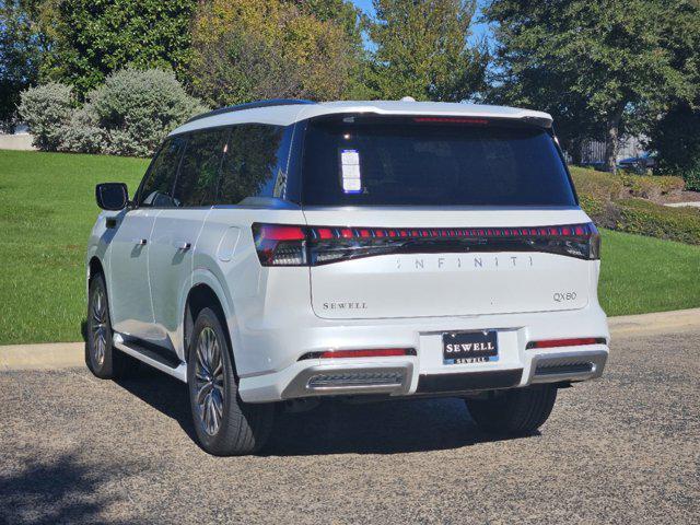 new 2025 INFINITI QX80 car, priced at $93,000