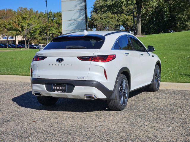 new 2025 INFINITI QX55 car, priced at $62,240