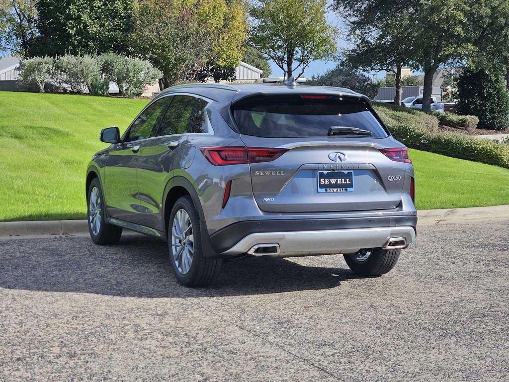 new 2025 INFINITI QX50 car, priced at $48,370