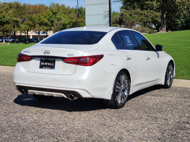 used 2024 INFINITI Q50 car, priced at $42,999