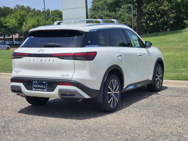 new 2025 INFINITI QX60 car, priced at $63,910