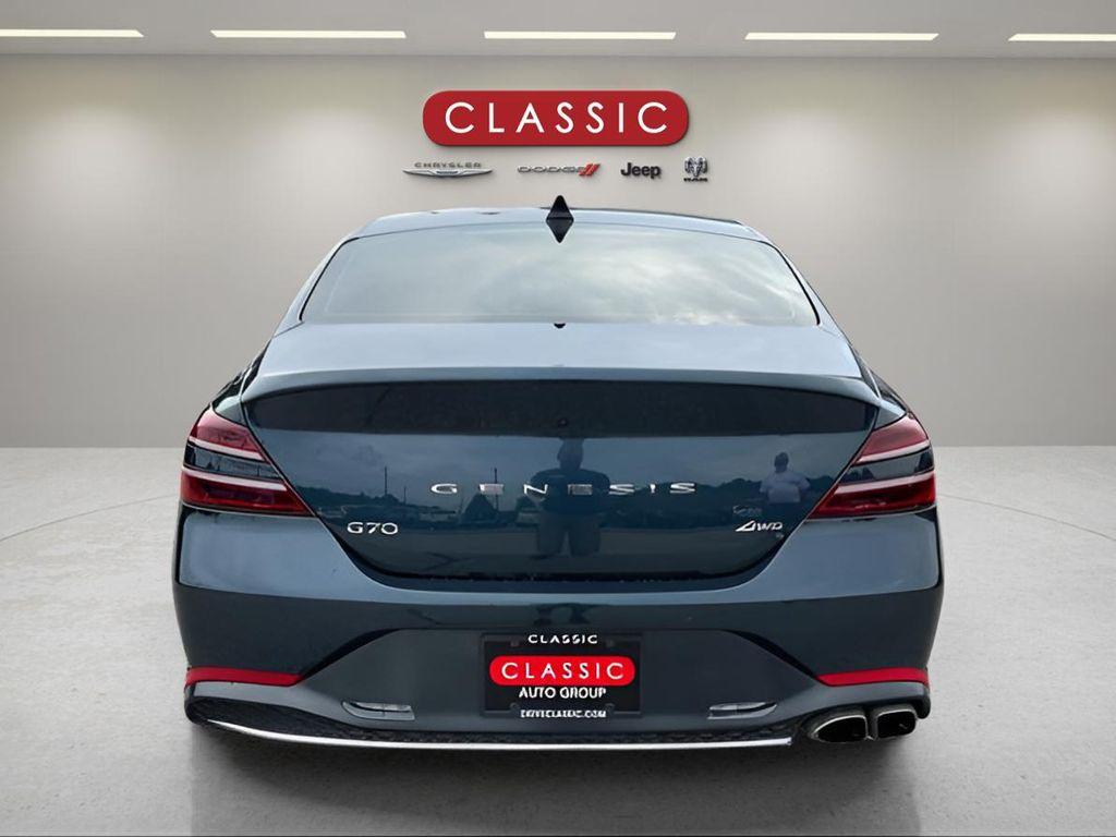 used 2022 Genesis G70 car, priced at $26,999
