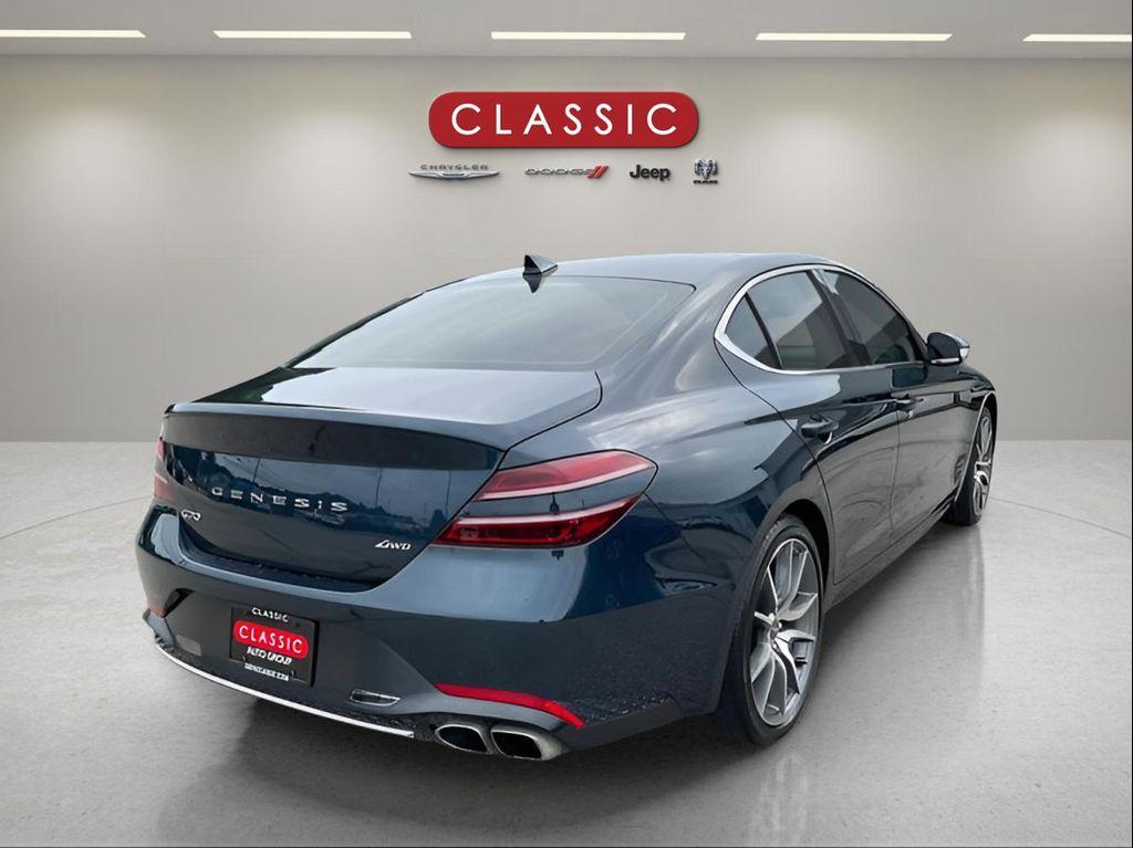 used 2022 Genesis G70 car, priced at $26,999