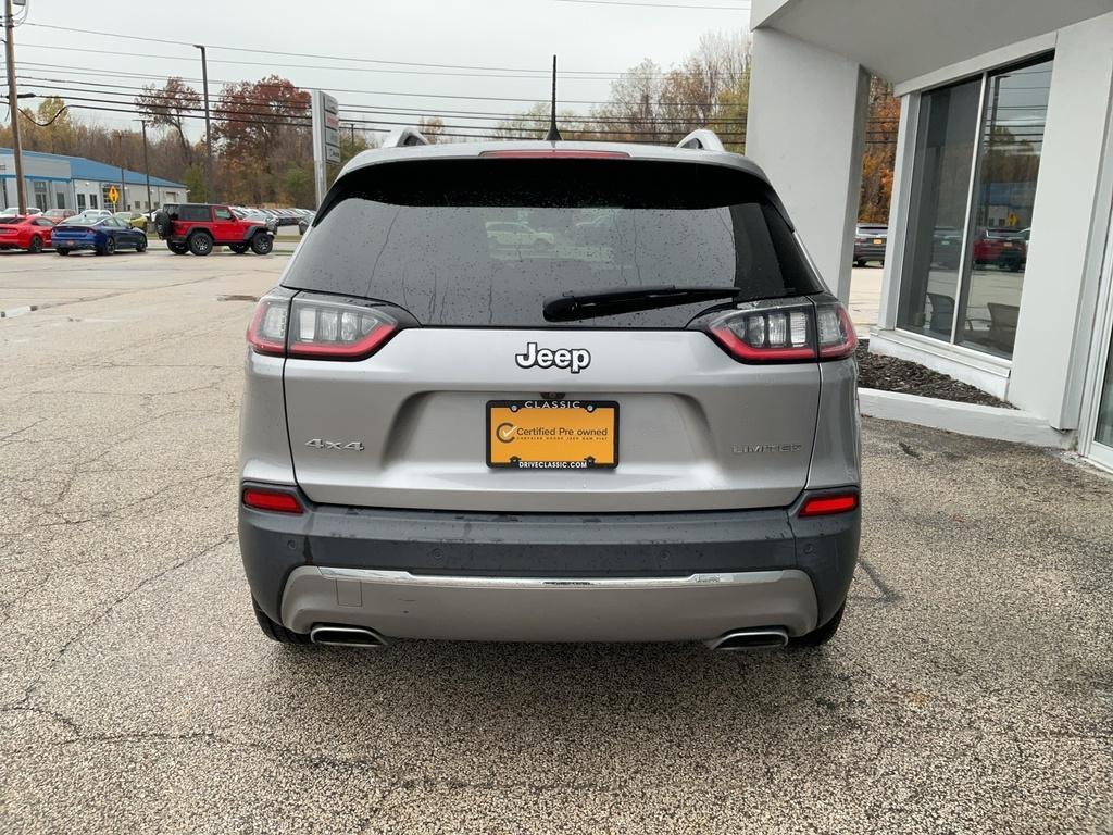 used 2021 Jeep Cherokee car, priced at $23,999